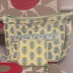 Vera Bradley Vintage Citrus Elephants Crossbody & Wallet